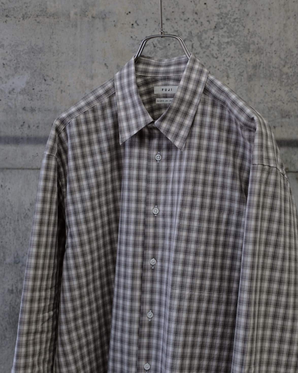 FUJI / Cotton Check Shirt