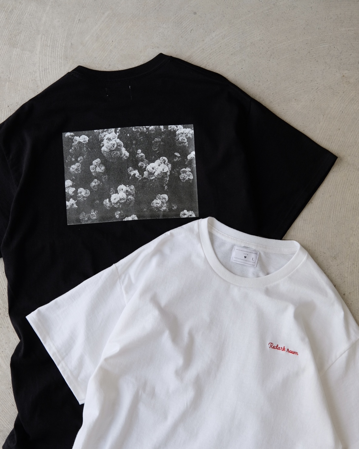 Up Town Production / Photo Tee "DARK FLOWER"