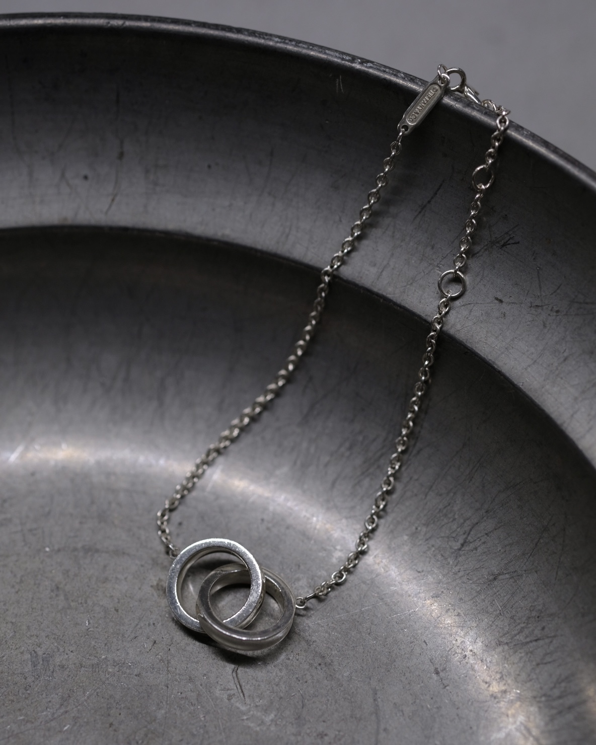 "Old Tiffany" Double Interlocking Bracelet